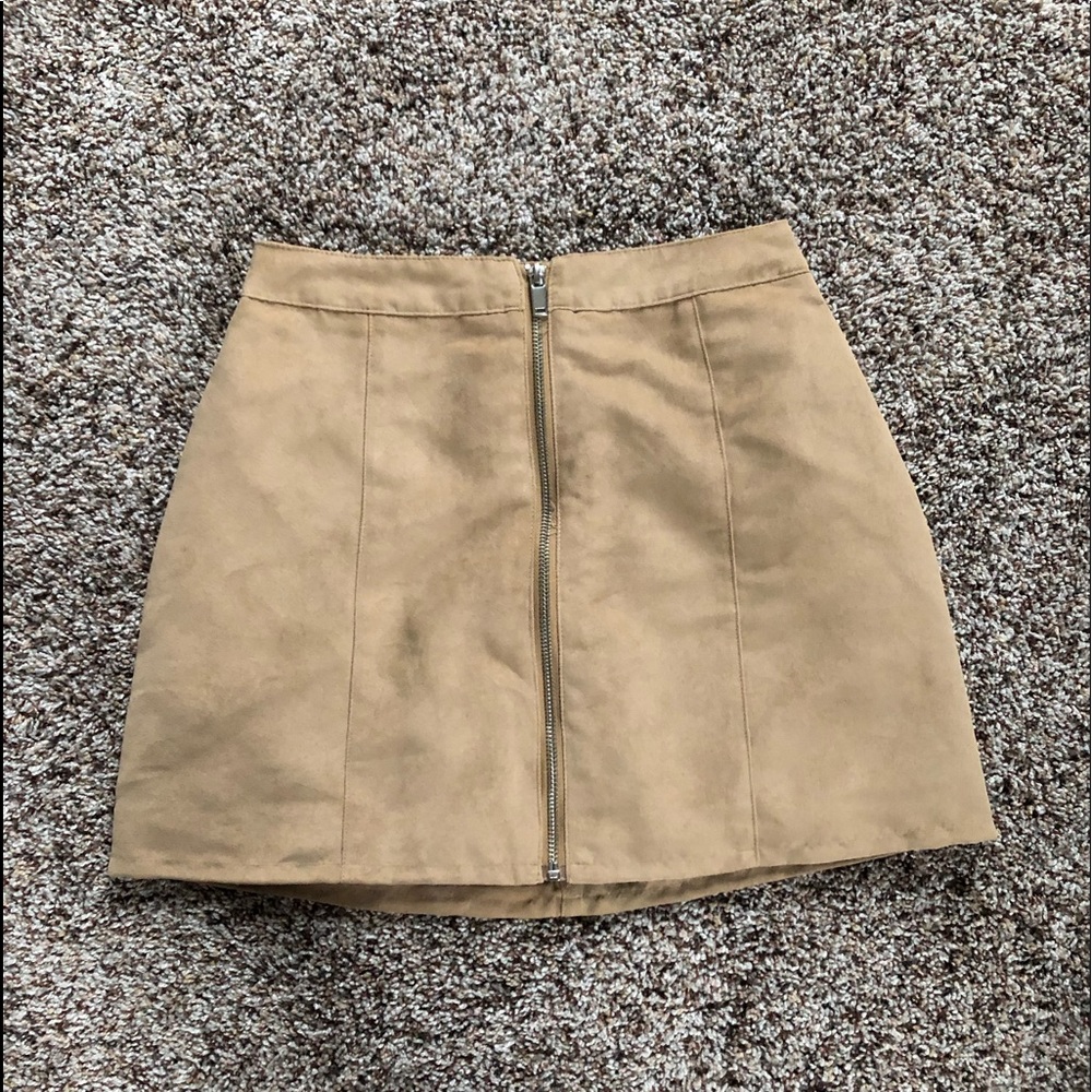 H&M Suede Skirt